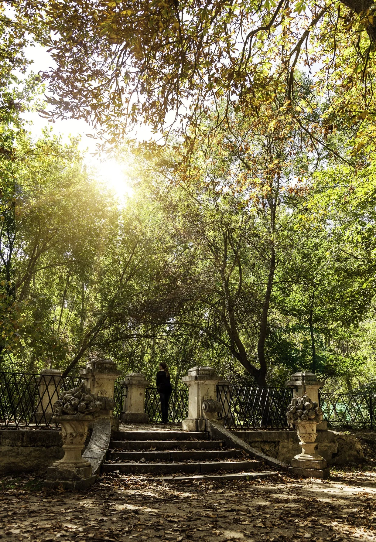Mirador sobre el río, Jardín de la Isla, Aranjuez