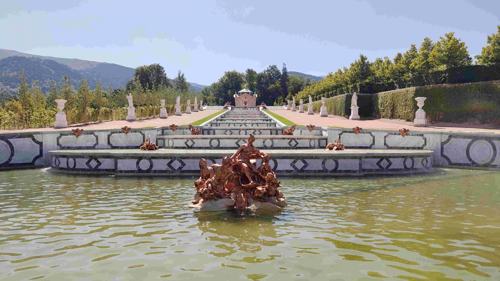Fuente de Anfitrite. 2026. Patrimonio Nacional.