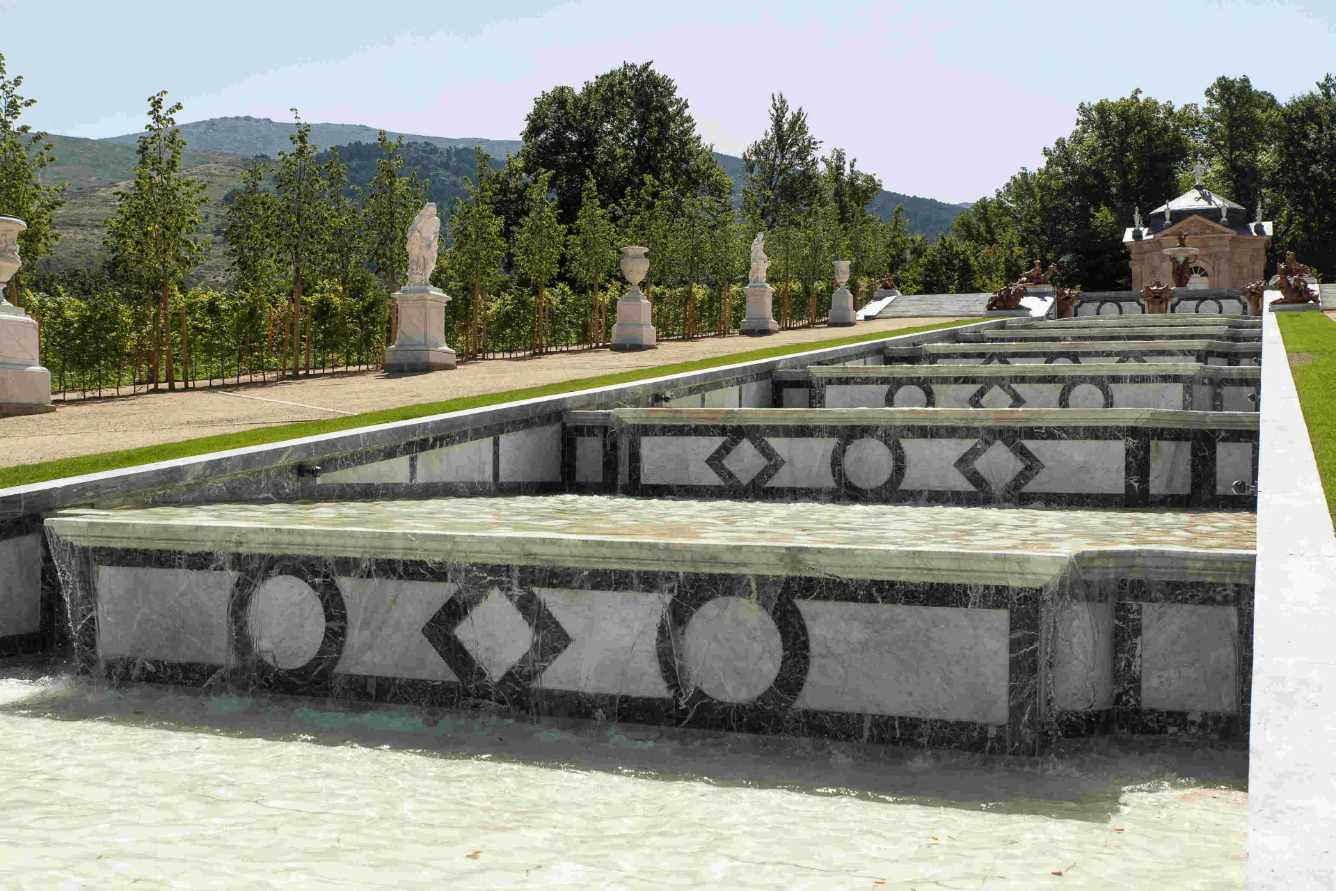 Cascada de Mármoles. 2026. Patrimonio Nacional.