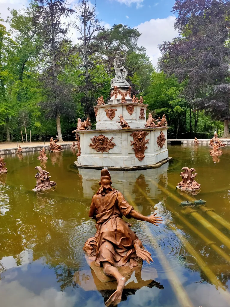 Fuente de Latona o las Ranas.2023. Patrimonio Nacional.