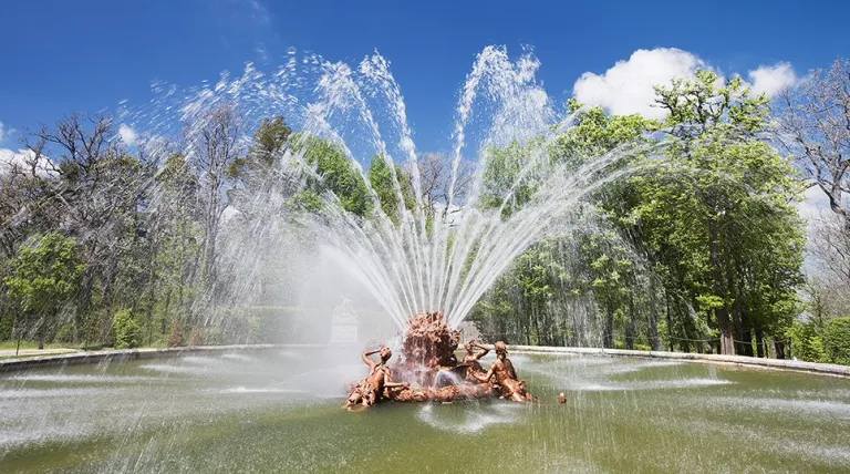 Fuente del Canastillo. Patrimonio Nacional.