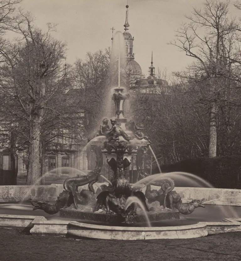 J. Laurent. Fuente de los Dragones.1863. Patrimonio Nacional.