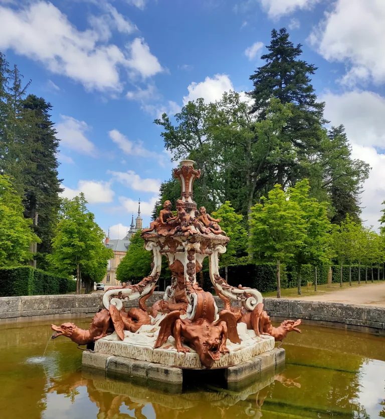 Fuente de los Dragones Alta. 2023. Patrimonio Nacional.