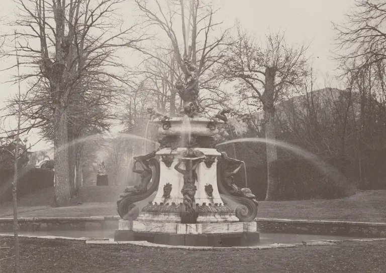 J. Laurent. Fuente de la Taza. 1863. Patrimonio Nacional.