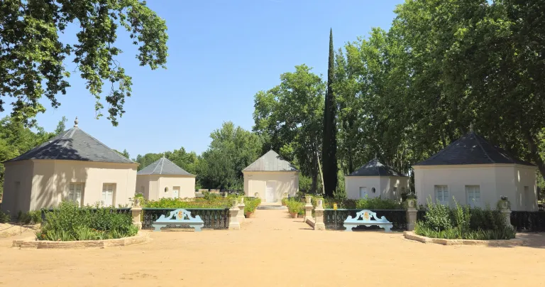 Jardín de Pabellones, imagen actual.