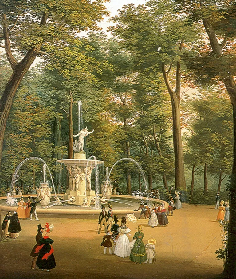 Fuente de Narciso, imagen del pasado.