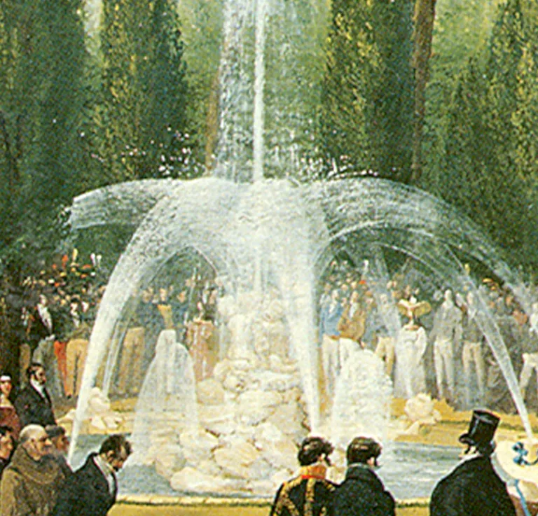 Fernando Brambilla, Fuente del Cisne, 1826-1830.